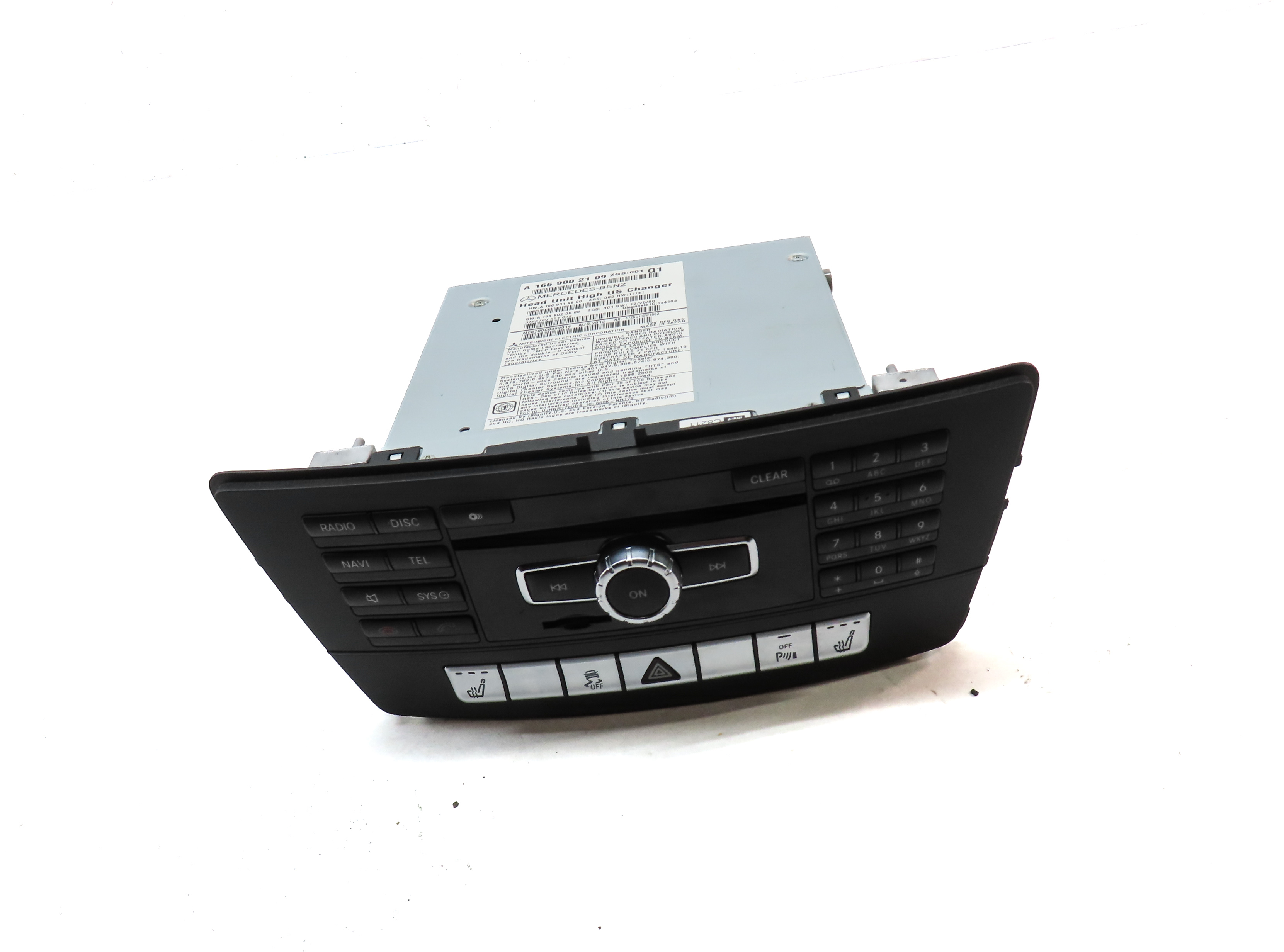 2013 MERCEDES GL350 GL450 GL550 ML350 ML550 (W166 X166) CD RADIO STEREO RECEIVER — exact item pictured